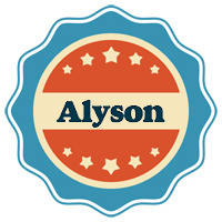 Alyson labels logo