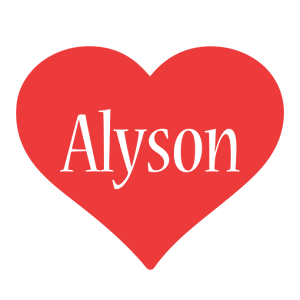 Alyson love logo