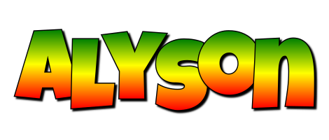 Alyson mango logo