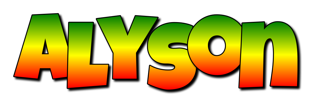 Alyson mango logo