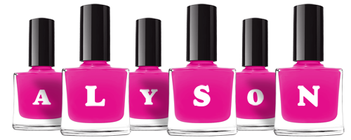 Alyson nails logo