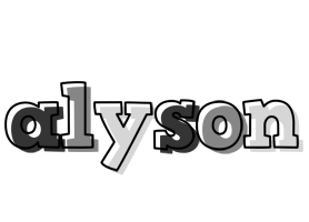 Alyson night logo