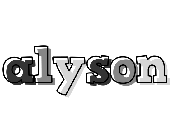 Alyson night logo