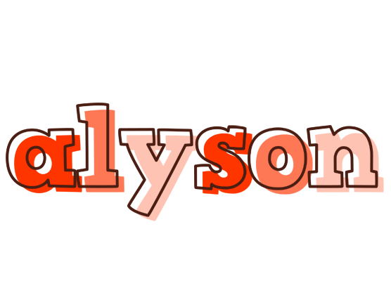 Alyson paint logo