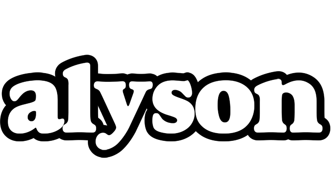 Alyson panda logo