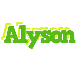 Alyson picnic logo