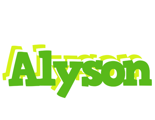 Alyson picnic logo