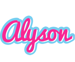 Alyson popstar logo