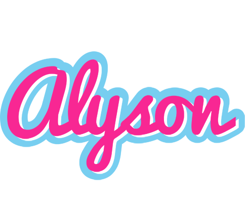 Alyson popstar logo