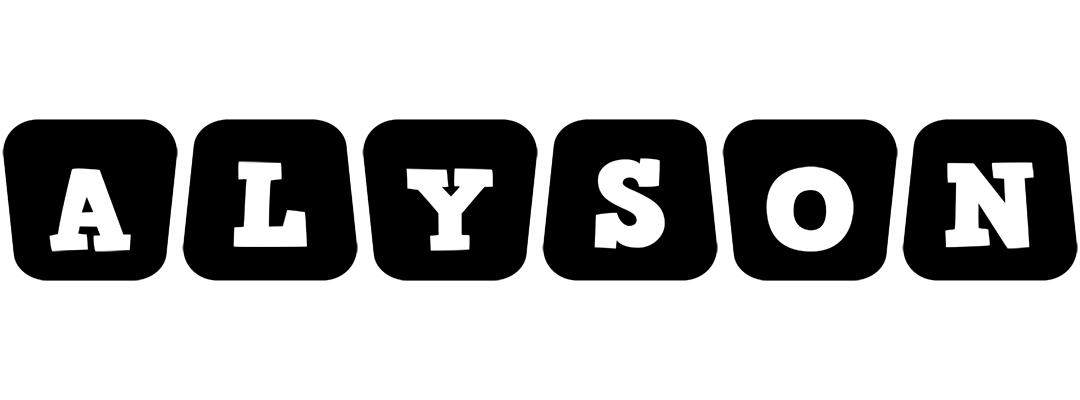 Alyson racing logo