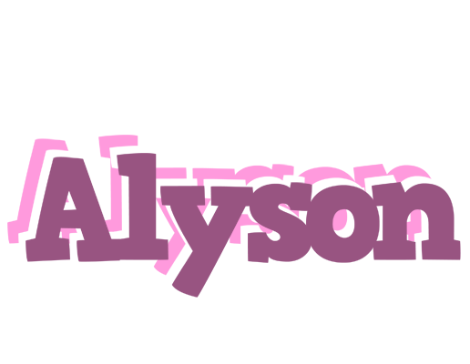Alyson relaxing logo