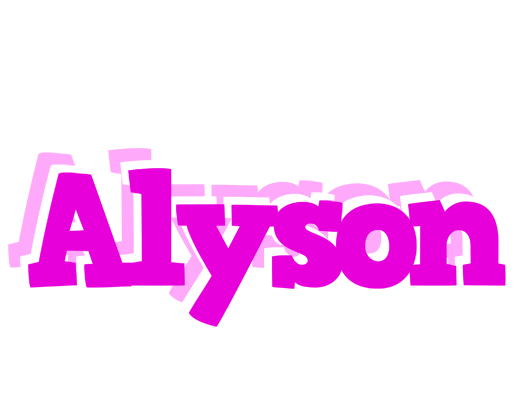 Alyson rumba logo