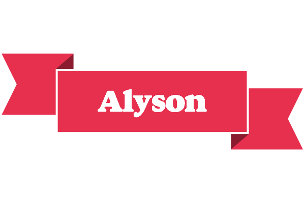 Alyson sale logo
