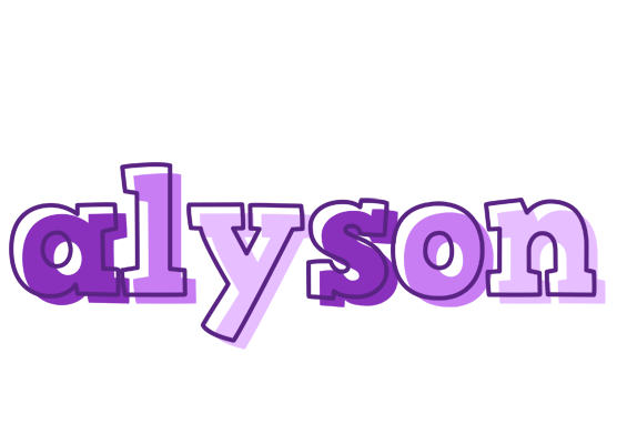 Alyson sensual logo