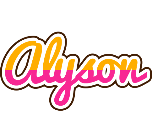 Alyson smoothie logo