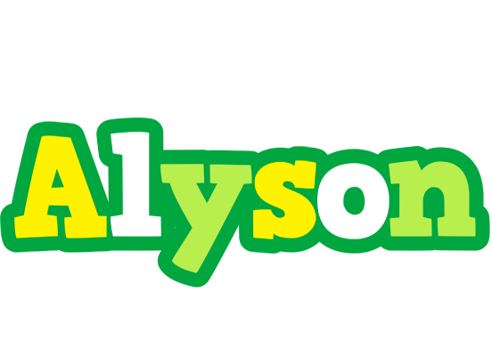 Alyson soccer logo