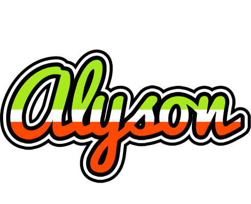 Alyson superfun logo