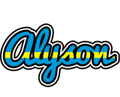 Alyson sweden logo