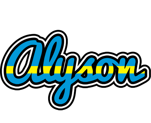 Alyson sweden logo