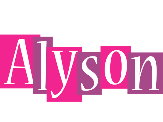 Alyson whine logo