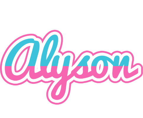 Alyson woman logo