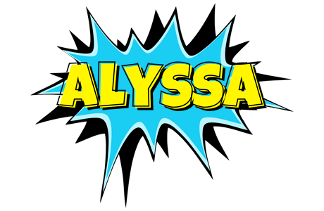 Alyssa amazing logo