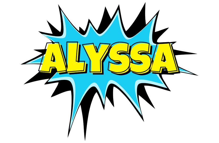 Alyssa amazing logo