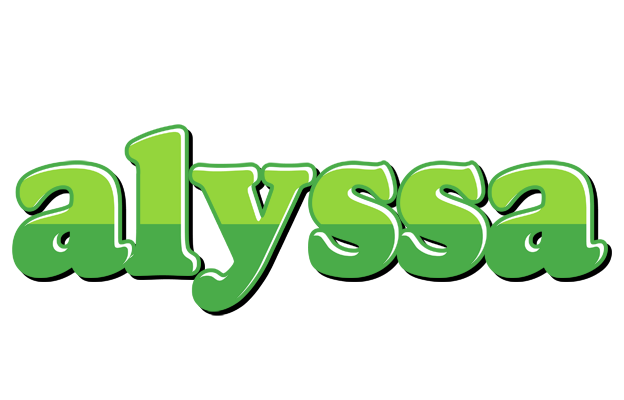 Alyssa apple logo