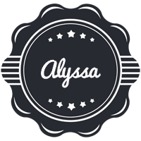 Alyssa badge logo