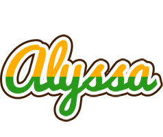 Alyssa banana logo