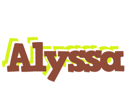 Alyssa caffeebar logo