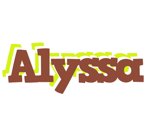 Alyssa caffeebar logo