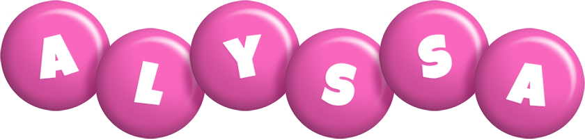 Alyssa candy-pink logo