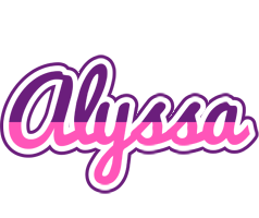 Alyssa cheerful logo