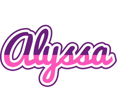 Alyssa cheerful logo
