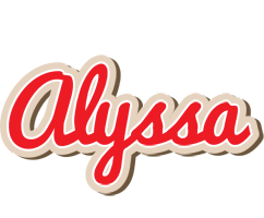 Alyssa chocolate logo