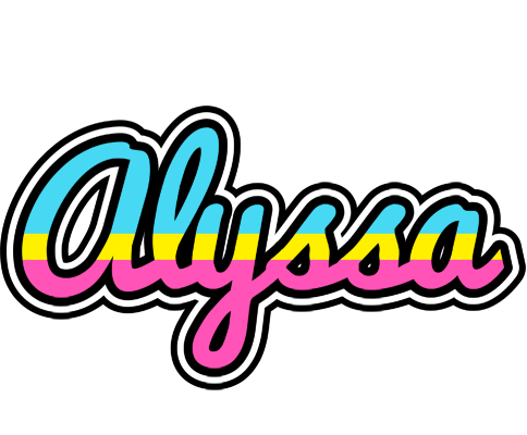 Alyssa circus logo