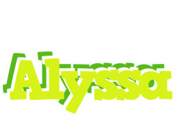 Alyssa citrus logo