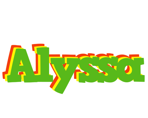 Alyssa crocodile logo