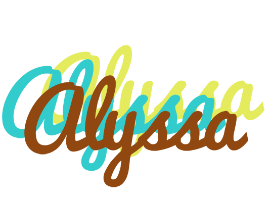 Alyssa cupcake logo