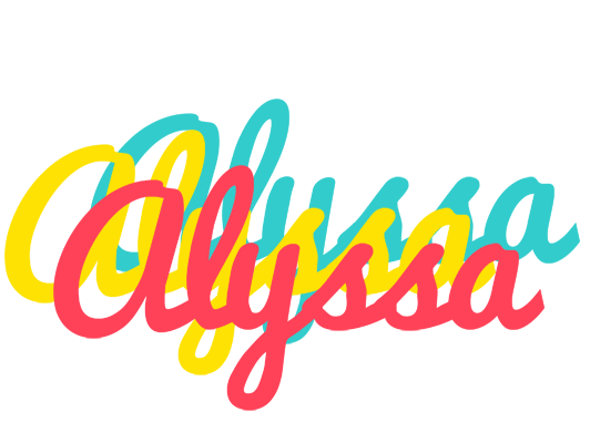Alyssa disco logo
