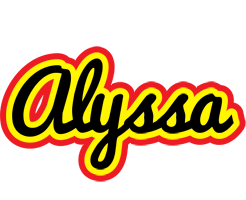 Alyssa flaming logo