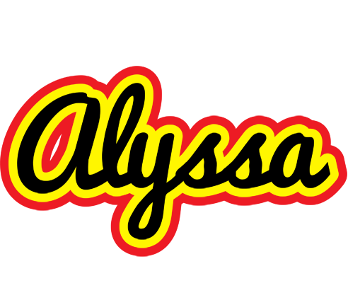Alyssa flaming logo