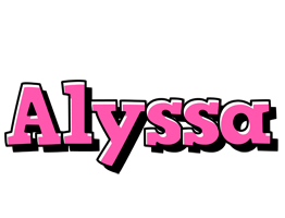 Alyssa girlish logo