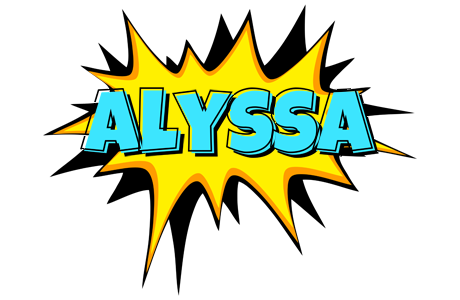 Alyssa indycar logo