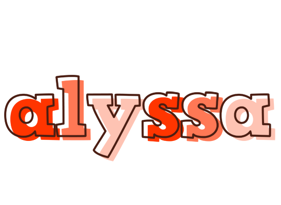 Alyssa paint logo