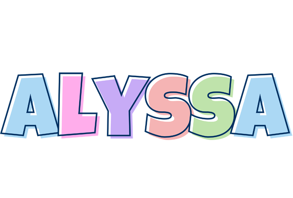 Alyssa pastel logo