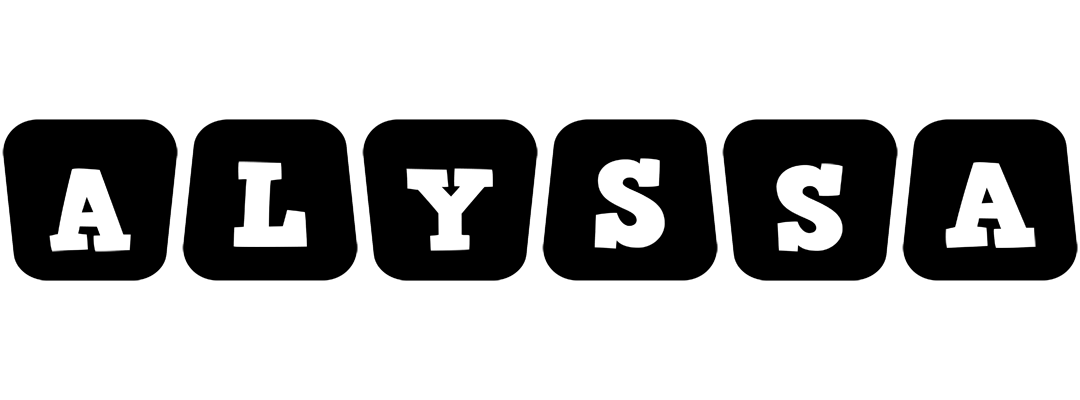 Alyssa racing logo