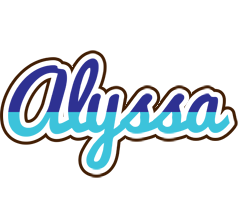 Alyssa raining logo