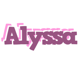 Alyssa relaxing logo